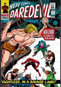 Cover of Sightless, In a Savage Land!