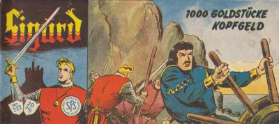 Cover of 1000 Goldstücke Kopfgeld