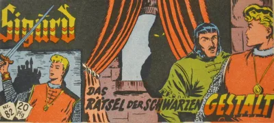 Cover of Das Rätsel der Schwarzen Gestalt