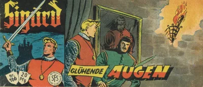 Cover of Glühende Augen