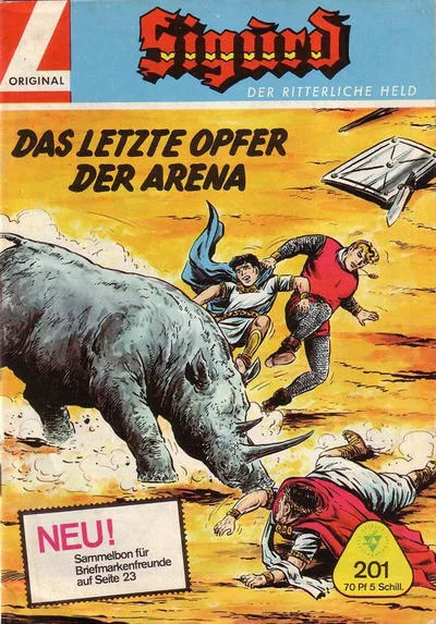 Cover of Das Letzte Opfer der Arena