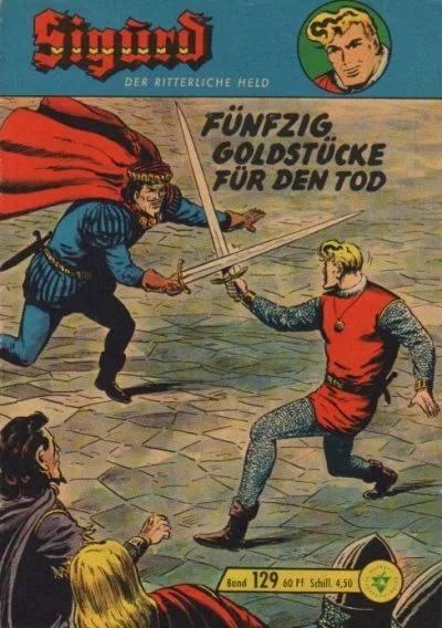 Cover of Fünfzig Goldstücke für den Tod