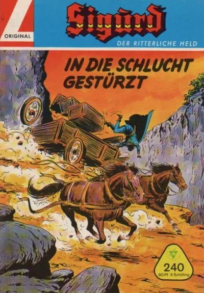 Cover of In die Schlucht Gestürzt