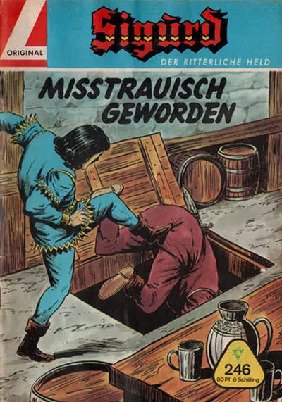 Cover of Misstrauisch Geworden