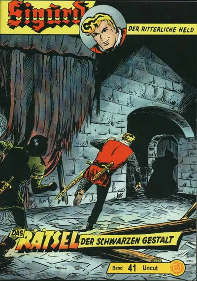 Cover of Das Räatsel der schwarzen Gestalt