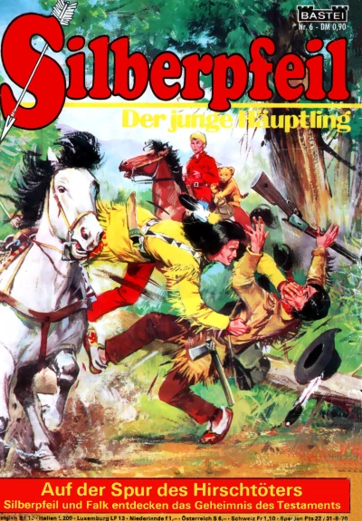 Cover of Auf der Spur des Hirschtöters
