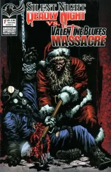 Cover of Silent Night, Deadly Night vs. Valentine Bluffs Massacre #1