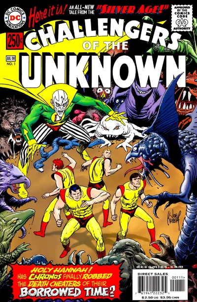 Cover of Silver Age: Challengers of the Unknown Vol 1 1