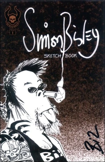 Cover of Simon Bisley's Sketch Book