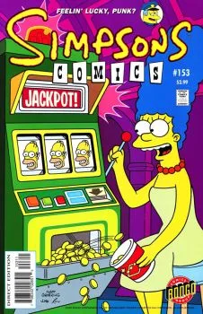 Cover of Bart Simpson in On The Bubble; Pieces Of Homer