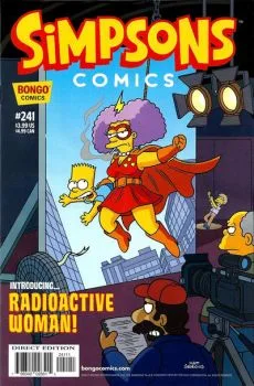 Cover of Radioactive Woman: The Movie!