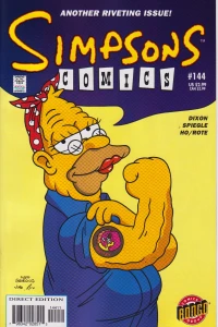 Ragin' Abe Simpson and the Flying Hellfish In: WAR IS SMELLY!