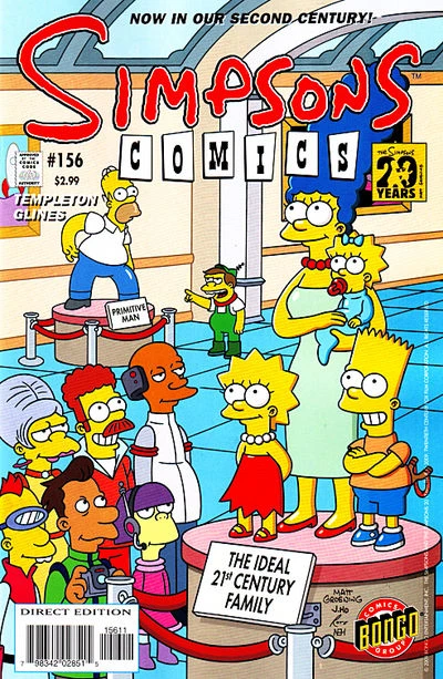 Cover of The Simpsons Save The World