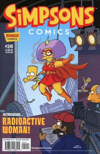 Cover of Radioactive Woman: The Movie!