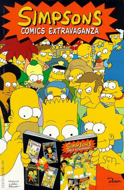 Cover of Simpsons Comics Extravaganza