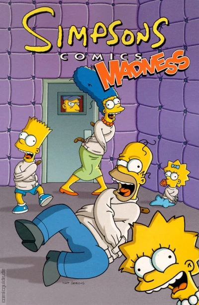 Cover of Simpsons Comics Madness