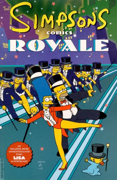 Cover of Simpsons Comics Royale