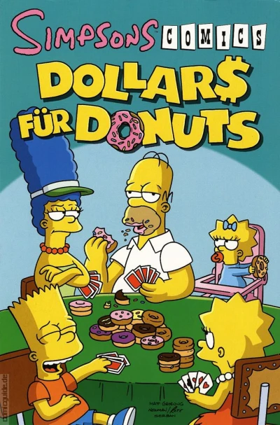 Cover of Simpsons Comics Dollars fur Donuts