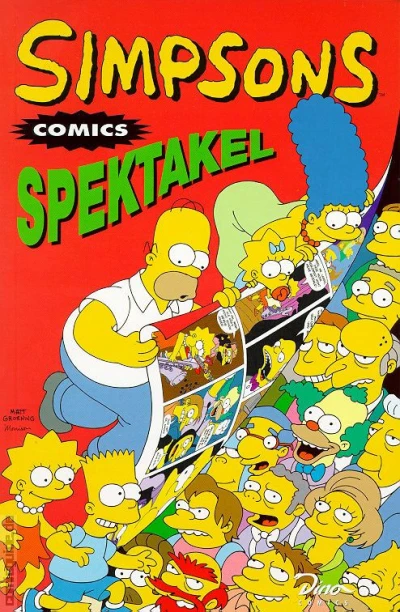 Cover of Simpsons Comics Spektakel