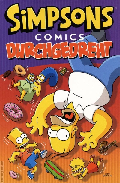 Cover of Simpsons Comics Durchgedreht