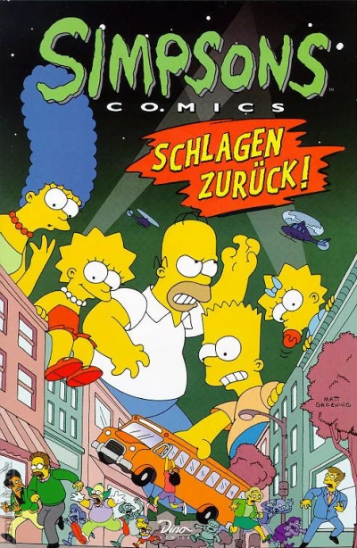Cover of Simpsons schlagen zurück!