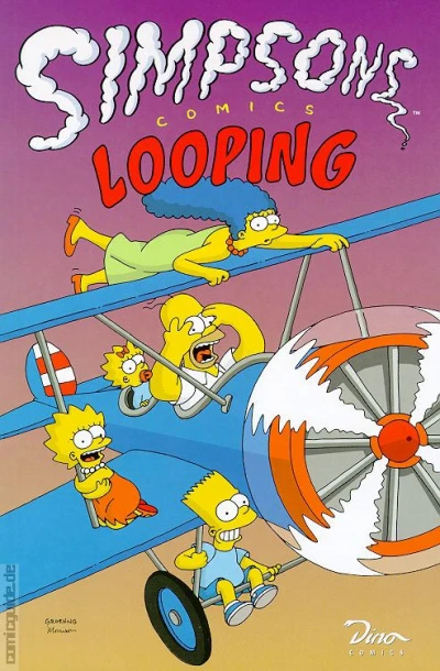 Cover of Simpsons Comics Looping