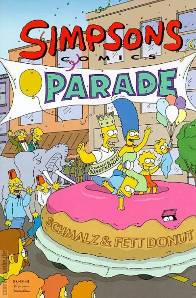 Cover of Simpsons Comics Parade