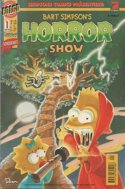 Cover of Bart Simpson's Horror Show