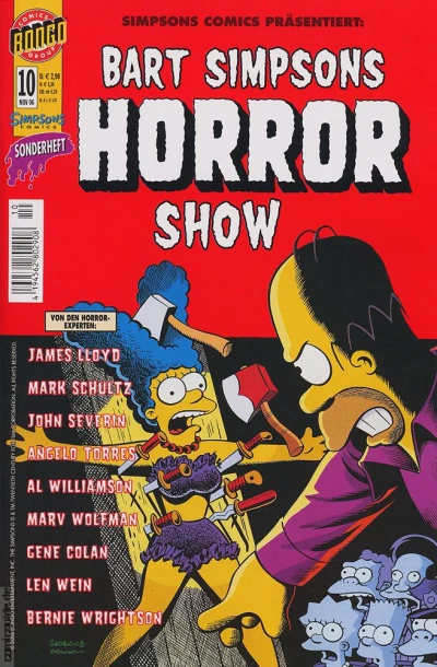 Cover of Bart Simpsons Horror Show