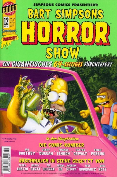 Cover of Bart Simpsons Horror Show
