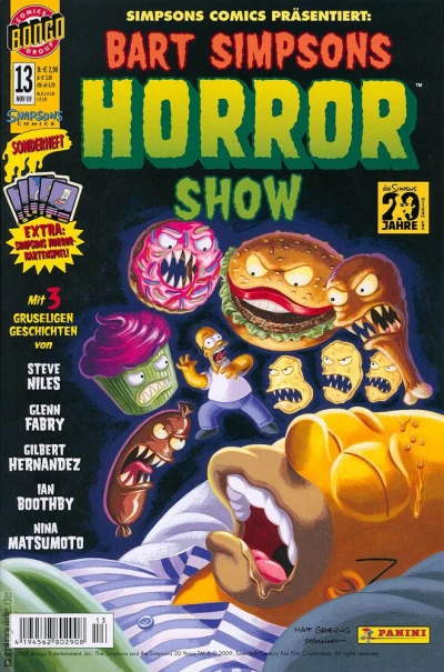 Cover of Bart Simpsons Horror Show