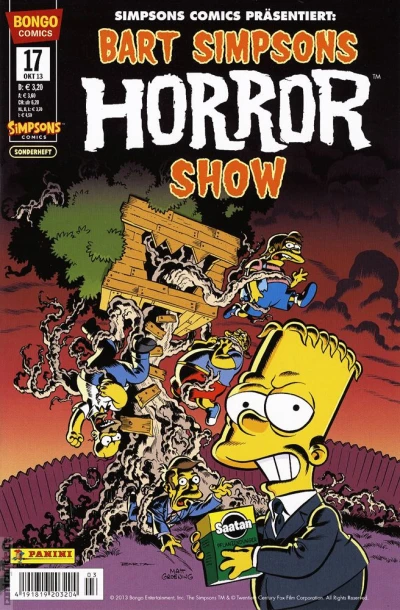 Cover of Bart Simpsons Horror Show