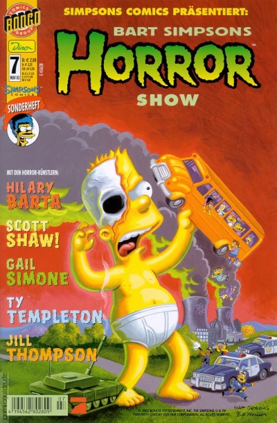 Cover of Bart Simpsons Horror Show