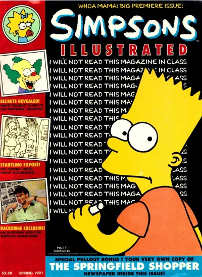 Cover of Simpsons Illustrated