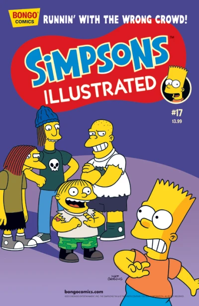 Cover of The Simpson Family Circus; Ralph Learns a Lesson; Bartless on a Tuesday