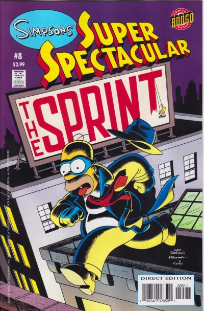Cover of The Sprint; Senor Ding-Dong, Master Of The Doorbell in For Whom The Doorbell Tolls!; The True Origin Of Radioactive Man
