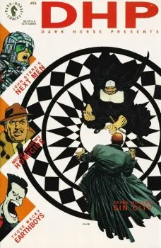 Cover of Sin City; Earth Boys; The Next Men; Homicide