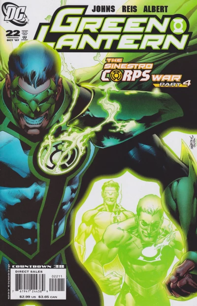 Cover of Sinestro Corps War Part 4: Running Scared