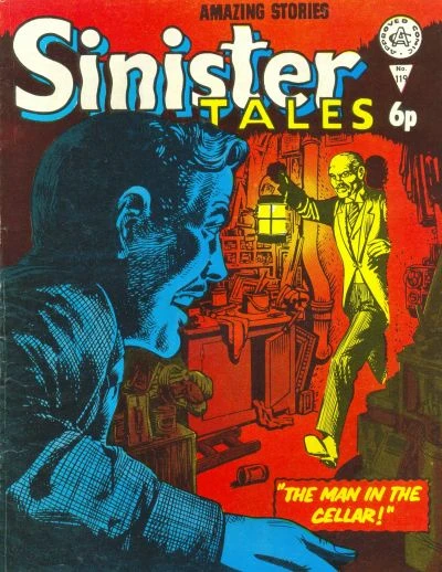 Cover of The Man in the Cellar!