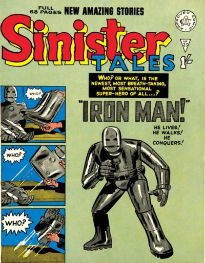 Cover of Iron Man!
