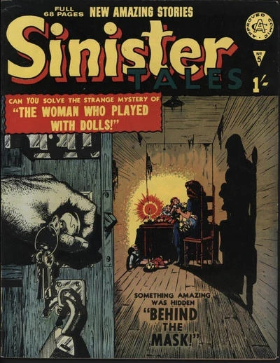 Cover of The Woman Who Played with Dolls! ; Behind the Mask!