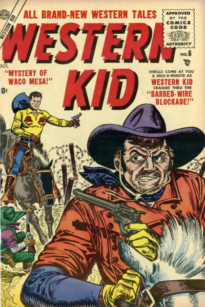 Cover of Six Guns At Ghost Town!