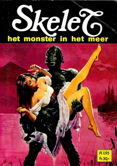 Cover of Het monster in het meer