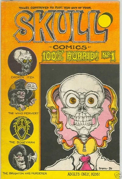 Cover of Skull Comics
