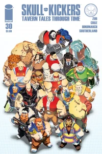 Tavern Tales Through Time: Shaolin Skull Battle, Axeman the Skull Knight, The Sky Countess of Jupiter, Fill 'Er Up