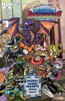 Cover of Secret Agent Secrets Part 1 (of 3); The Amazing Origin of SPITFIRE!