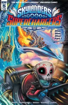 Cover of Dive, Dive, Dive! (Part 1 of 2); The Super Origin of Stormblade