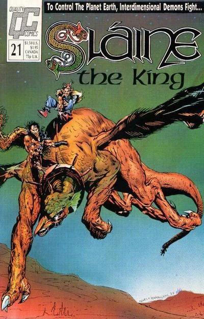 Cover of Slaine the King 21