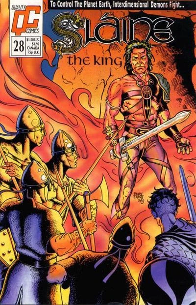 Cover of Slaine the King 28