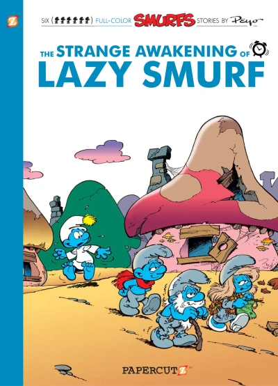 Cover of The Strange Awakening of Lazy Smurf
